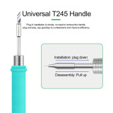 RELIFE RL-T245 Universal Soldering Iron Tips Lead Free Welding Nozzle Grip Compatible With T245 Cartridges Soldering Station