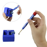 BST-016 Magnetizer Demagnetizer Tool Screwdriver Bench Tips Bits Gadget Handy Magnetized Driver Quick Magnetic Degaussing House