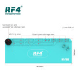 RF4 RF-P016 Silicone Pad Maintenance Platform Soldering Repair Mat ESD Antistatic Heat Insulation Mat Soldering Station