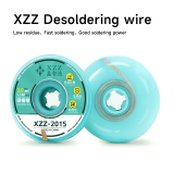 10Pcs 2mm XZZ-2015 Desoldering Mesh Braid Tape Pure Copper Welding Point Solder Remover Wire Soldering Wick Tin Lead Cord Flux