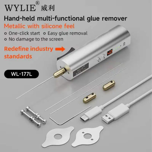 Wylie WL-177L Upgraded Screen Deglosser Hand-held multi-functionsl glue remover Phone Remove OCA Glue Grinder