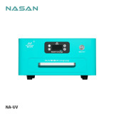 Nasan NA-UV 1000W 8-inch Intelligent UV Curing Light Box For Mobile Phone Repair OCA LOCA UV Glue Fast Heat Dissipation Curing