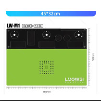 LUOWEI LW-M1 Multifunctional Microscope Repair Tin Planting Platform Insulation Heat-Resistant BGA Soldering Mat Work Pad