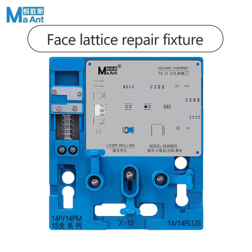 MaAnt FACE ID Repair Fixture For iPhone X-13/14/15PM Dot Matrix Flex Cable Accurate Positioning Chip Welding Tin Template Tool