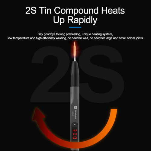 SUNSHINE C210 Series Integrated Soldering Iron Tips and Heating Core Efficient Heat Conduction Temperature Recovery for S210