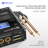 Mijing MC01 Pluse Portable Spot Welding Machine With Spot Welding Pen QC PD Interface Built-in high-power lithium battery Repair