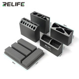 RELIFE RL-001F Storage Box Tweezers Screwdriver Screw Parts Organizer Aluminum Alloy Multi-Functional Modular Repair