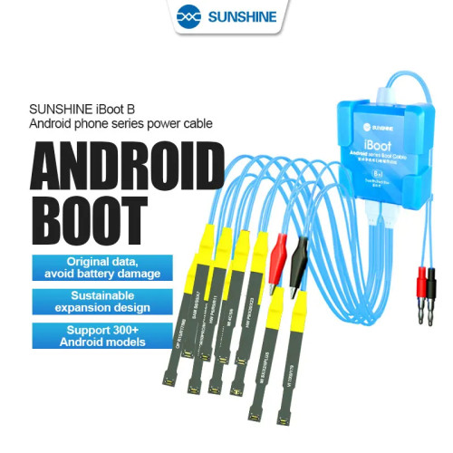 Sunshine iBoot B Android Phone Boot DC Power Supply Cable For Huawei Xiaomi Samsung Series Power On/Off Restart Test Line