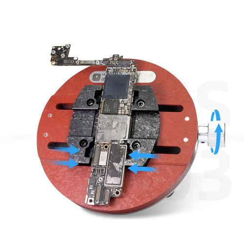 High temperature resistance Universal chip soldering CPU glue removal fixture adjustable PCB motherboard repair holder