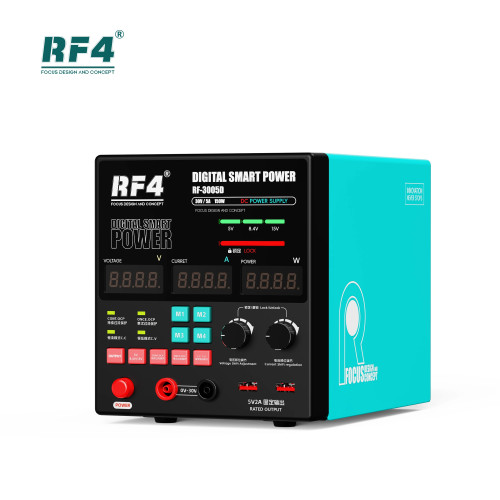 RF4 RF-3005PRO RF-3005D Digital Smart Power 30V5A Mechanical Instrument With A/MA Automatic Range Switching Function Repair Tool