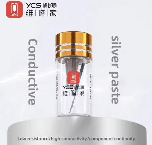 YCS D11 Nano Conductive Silver Paste Low Resistance High Temperature Resistance Mobile Phones Green/Yellow Screen Repair Tool