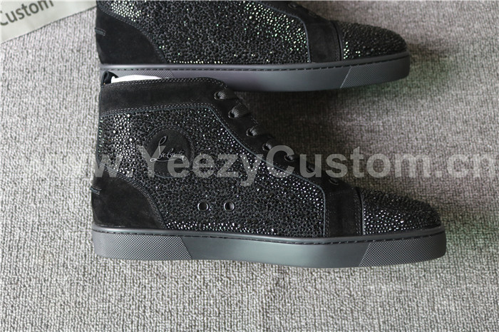 Super High End Christian Louboutin Flat Sneaker High Top(With Receipt) - 0087