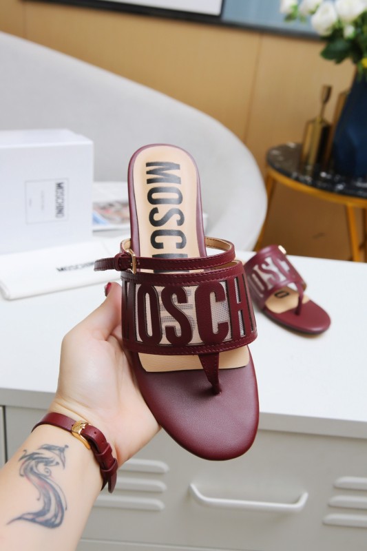 MOSCHINO Slipper Women Shoes 0021（2021）