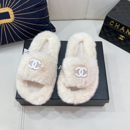 Chanel Hairy slippers 009 (2022)