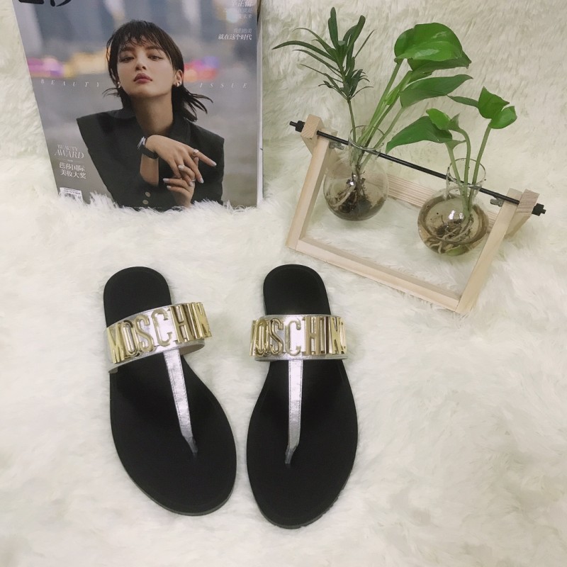 MOSCHINO Slipper Women Shoes 0013（2021）
