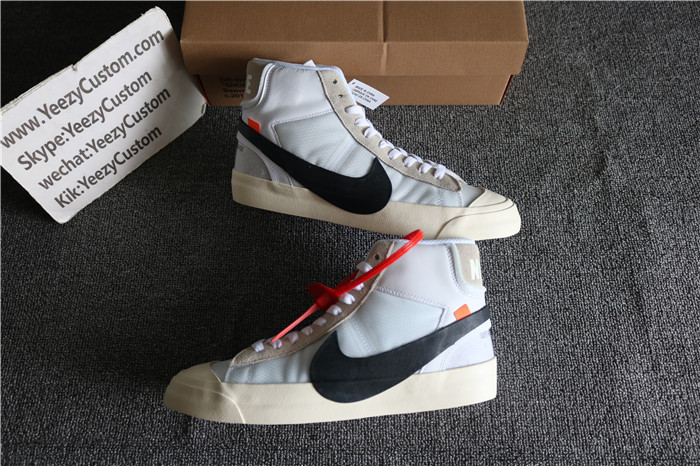 Authentic Off White X Nike Blazer Studio Mid