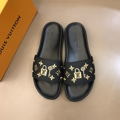 LV Slipper men Shoes 0045（2021）