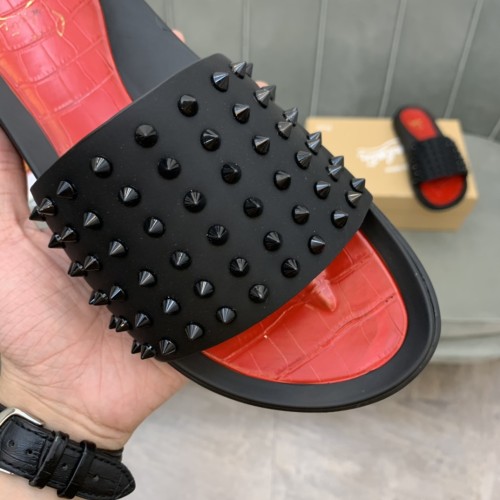 Christian Louboutin Slipper Men Shoes 005（2021）