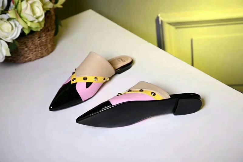 Fendi Slipper Women Shoes 0016