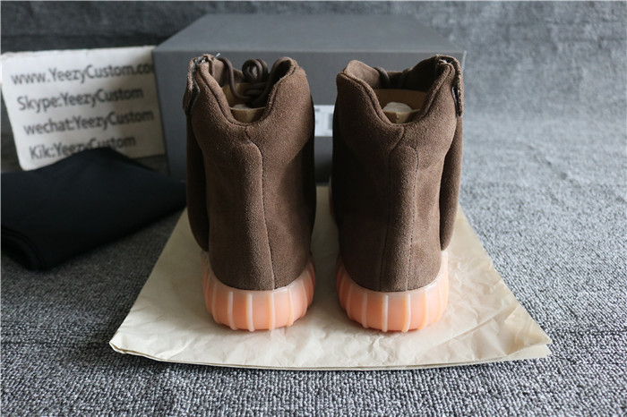 Authentic Adidas Yeezy Boost 750 Light Brown GS