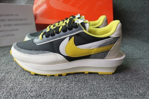 Authentic Undercover X Sacai X Nike LDWaffle Bright Citron