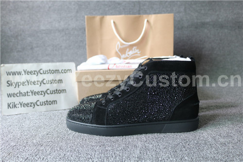 Super High End Christian Louboutin Flat Sneaker High Top(With Receipt) - 0087