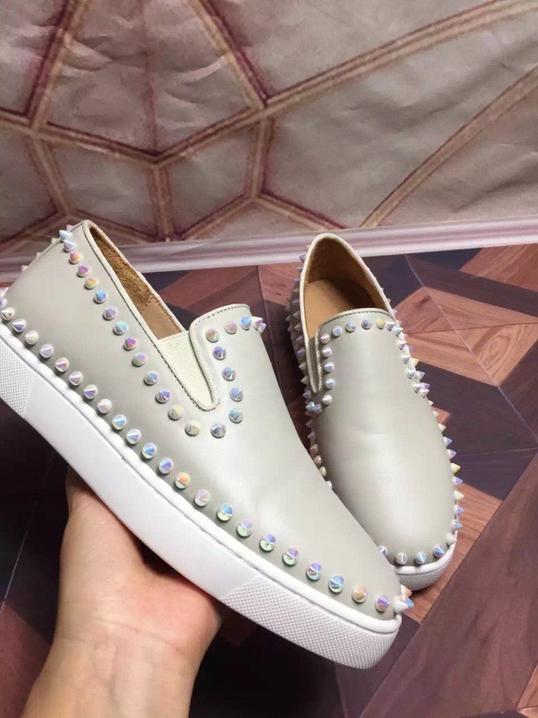 Super High End Christian Louboutin Flat Sneaker Low Top(With Receipt) - 0018