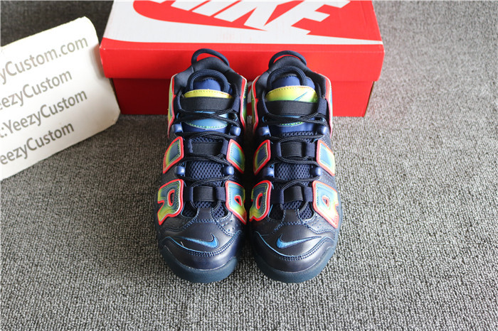 Authentic Nike Air More Uptempo QS Thermal Heat Map GS