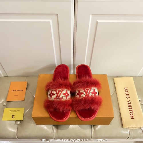 LV Hairy slippers 0031 (2021)