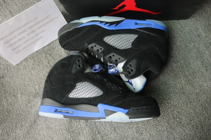Authentic Air Jordan 5 Racer Blue