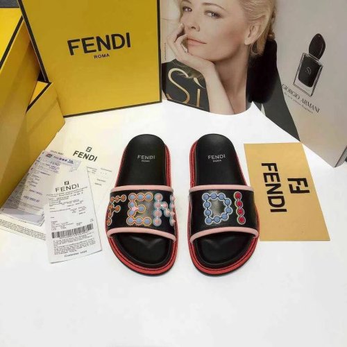 Fendi Slipper Women Shoes 0011