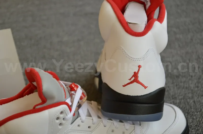 Authentic Air Jordan 5 Retro Fire Reds