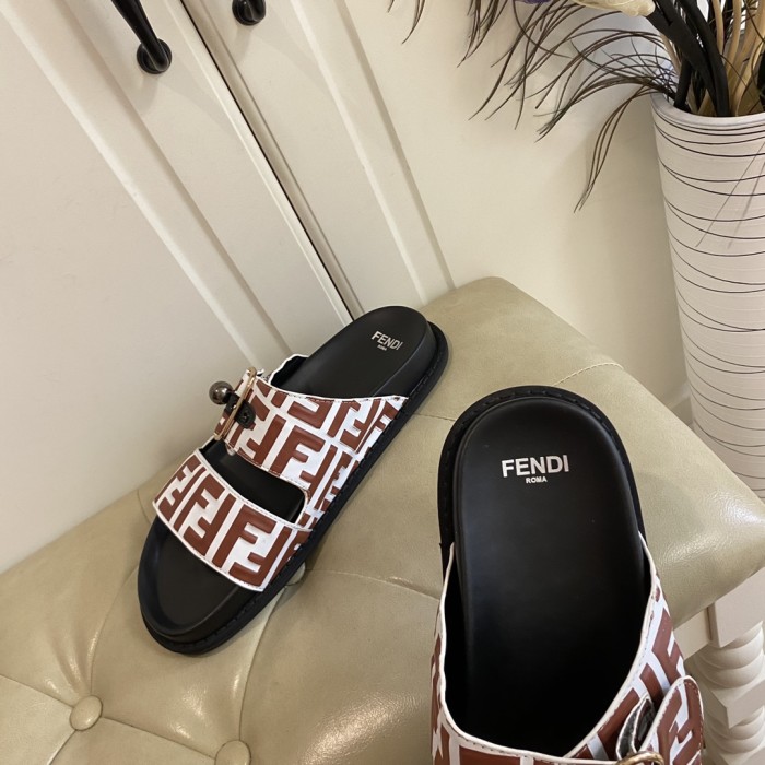 Fendi Slippers Men Shoes 003（2021）