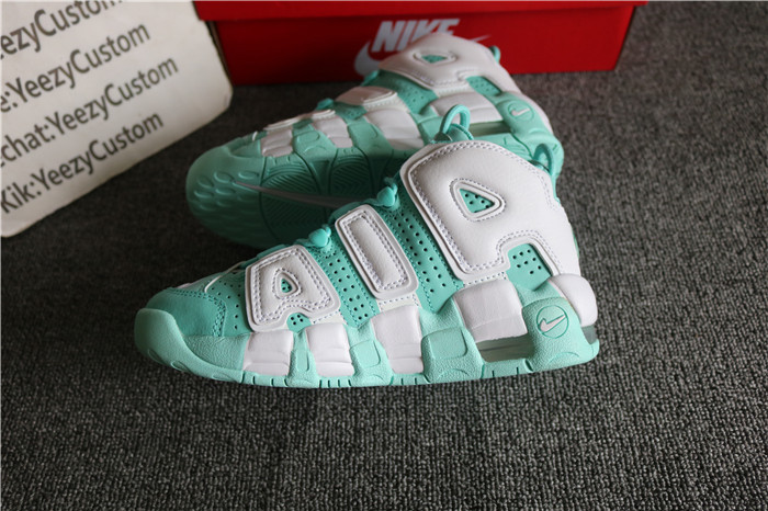 AUTHENTIC NIKE AIR MORE UPTEMPO “ISLAND GREEN”