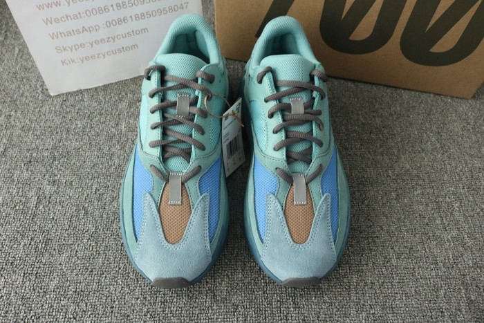 Authentic Adidas Yeezy Boost 700 Faded Azure Men Shoes