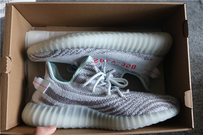 Authentic Adidas Yeezy 350 Boost V2 Tint Blue/Grey