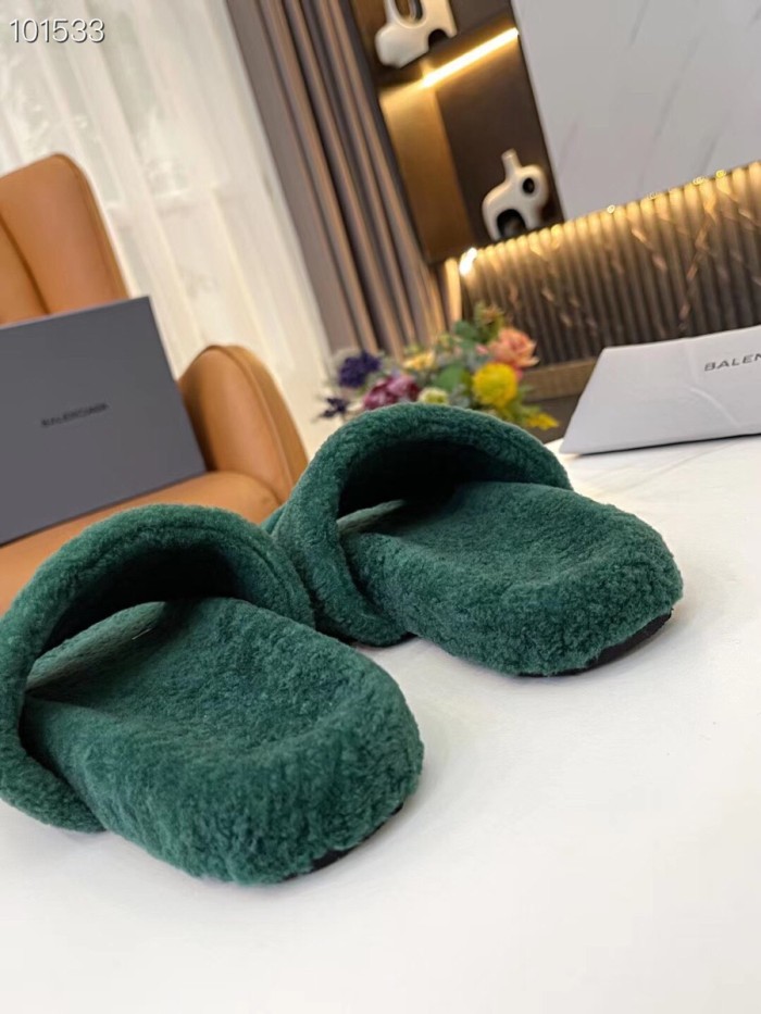 Balenciaga Hairy slippers 0010（2021）