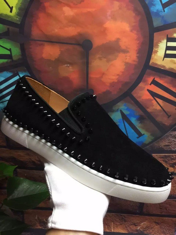Super High End Christian Louboutin Flat Sneaker Low Top(With Receipt) - 0086