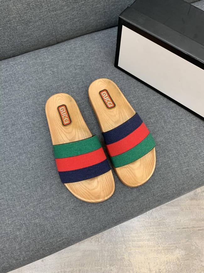 Gucci Slipper men Shoes 008（2021)