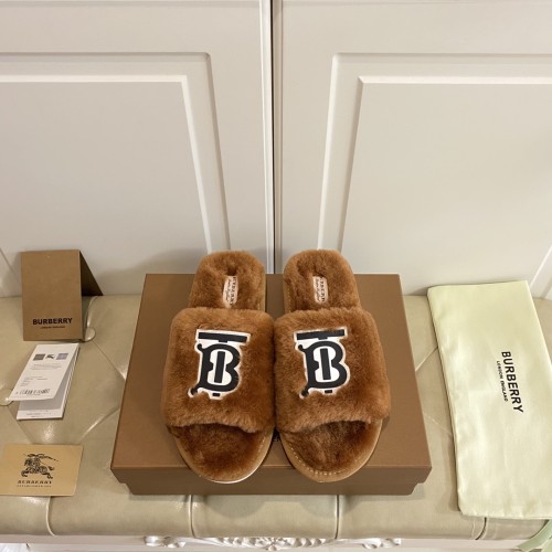Burberry Hairy slippers 002 (2021)