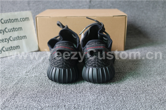 Authentic Adidas Yeezy Boost 350 Pirate Black GS
