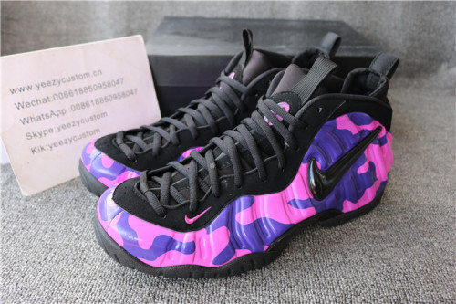 Authentic Nike Air Foamposite Pro Purple Camo