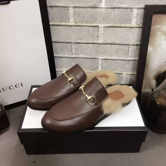 Gucci Hairy slippers 0014