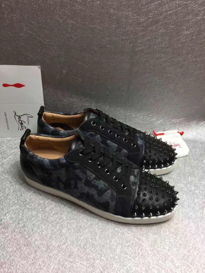 Super High End Christian Louboutin Flat Sneaker Low Top(With Receipt) - 0119