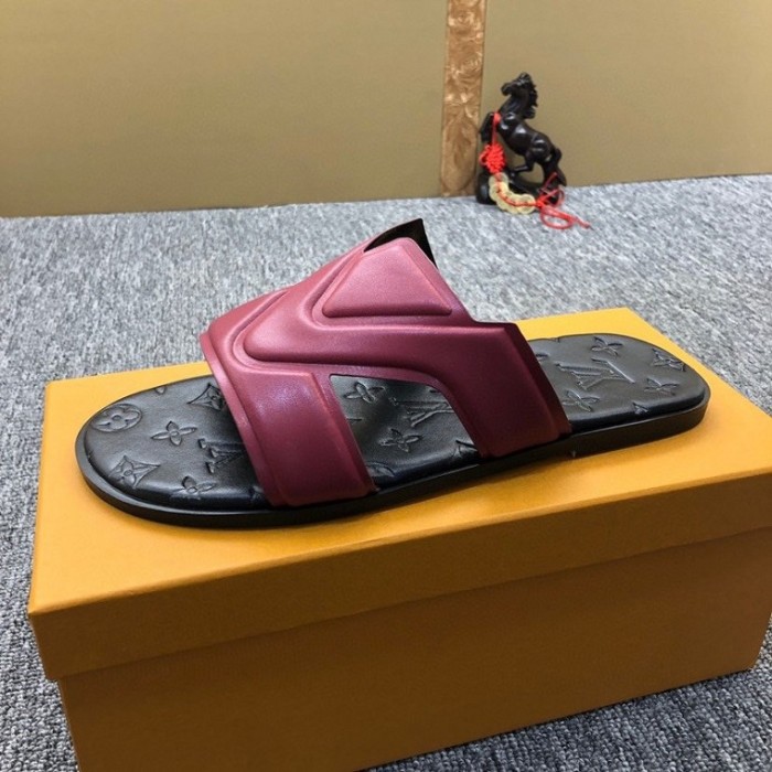 LV Slippers Men Shoes 0010（2022）