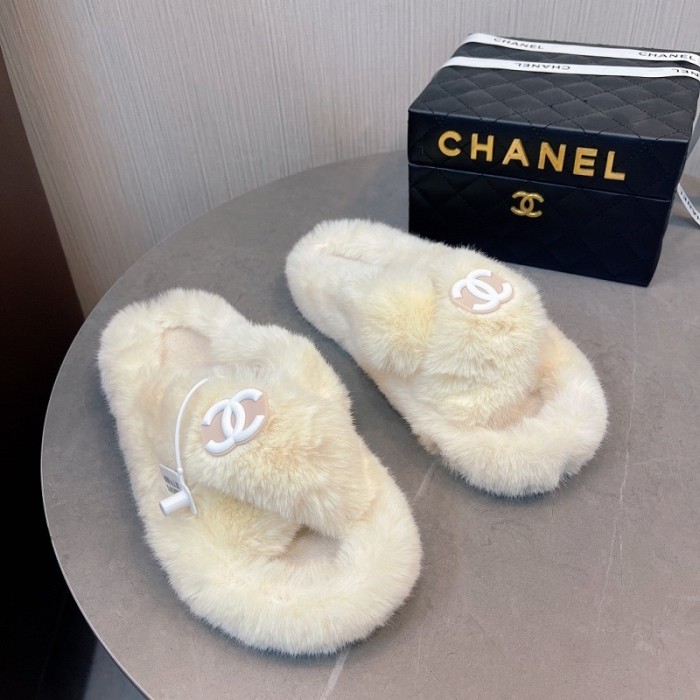 Chanel Hairy slippers 004 (2022)