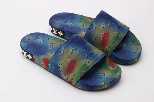 LV Slipper men Shoes 0078（2021）
