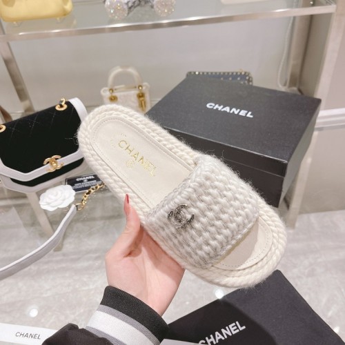 Chanel Slippers Women shoes 0010 (2022)