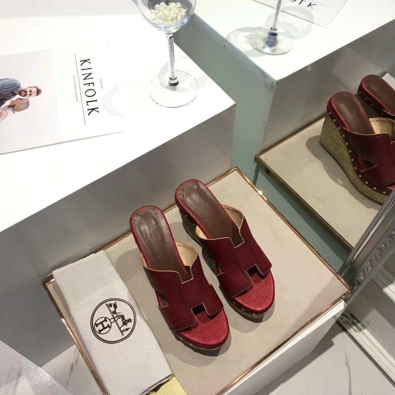 Hermes Slipper Women Shoes 0031