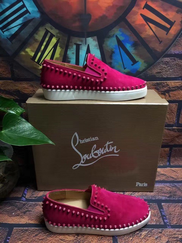 Super High End Christian Louboutin Flat Sneaker Low Top(With Receipt) - 0067
